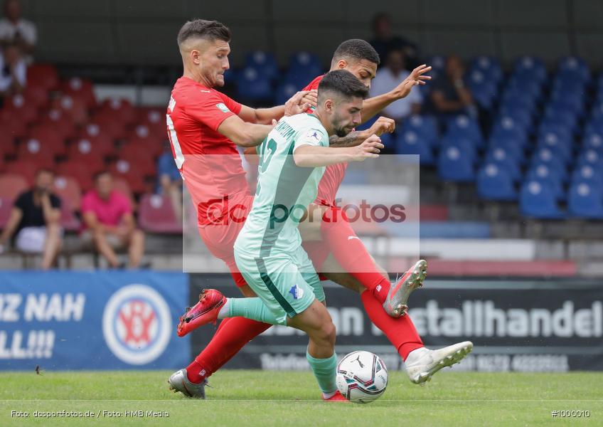 TSG Hoffenheim II, VfR Mannheim, 2021, 2020, Saison, Sport, DFL, DFB, Soccer, Fussball, Voetball, Sport, Deutschland, DFB, Calcio, Aktion, Action - Bild-ID: 1000010