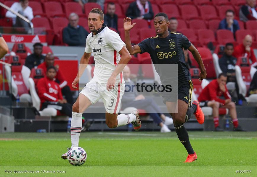 Covid-19, Eintracht Frankfurt, AFC Ajax Amsterdam, Testspiel, Freundschaftspiel, DFL, Bundesliga, Voetball, Sport, Saison 2020/2021, Le Football, Germany, Futbol, Fussball, Fotball, Niederlande, Deutschland, DFB, Calcio, Aktion, Action - Bild-ID: 1000777 Covid-19, Eintracht Frankfurt, AFC Ajax Amsterdam, Testspiel, Freundschaftspiel, DFL, Bundesliga, Voetball, Sport, Saison 2020/2021, Le Football, Germany, Futbol, Fussball, Fotball, Niederlande, Deutschland, DFB, Calcio, Aktion, Action - Bild-ID: 1000777