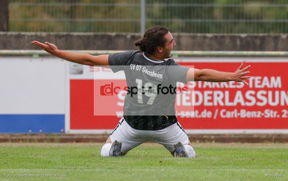 SV 07 Geinsheim, HSC Mörfelden, Finale, Kreispokal, Regionalsport, Voetball, Sport, Saison 2019/2020, Le Football, Germany, Futbol, Fussball, Fotball, Deutschland, DFB, Calcio, Aktion, Action - Bild-ID: 1000935