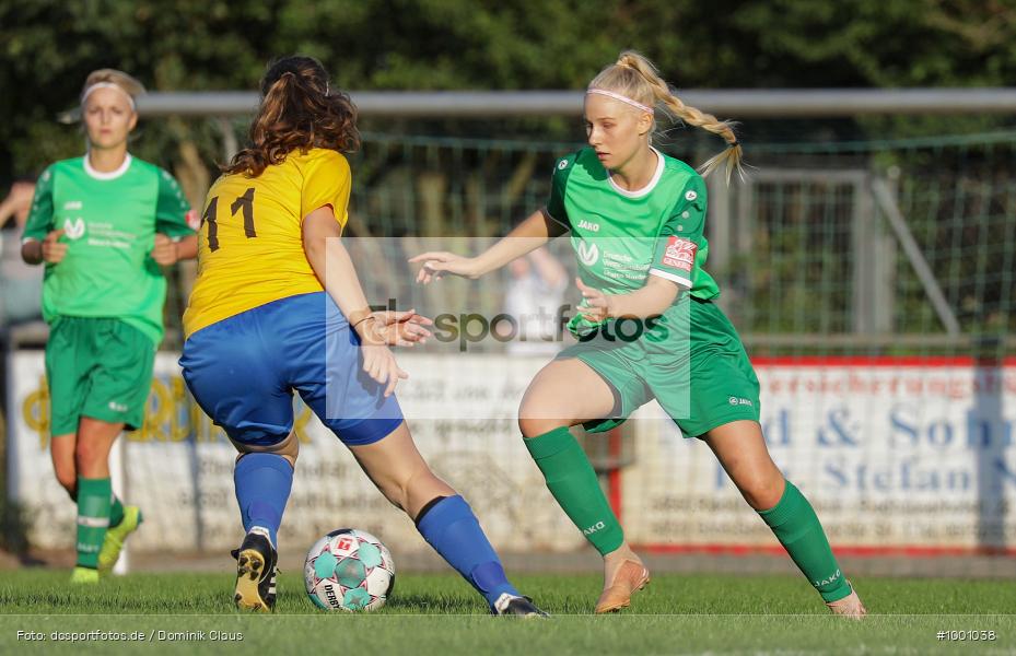 SC Kickers Mörfelden, FSG Leeheim, Frauen, Kreispokal, Regionalsport, Voetball, Sport, Saison 2019/2020, Le Football, Germany, Futbol, Fussball, Fotball, Deutschland, DFB, Calcio, Aktion, Action - Bild-ID: 1001038