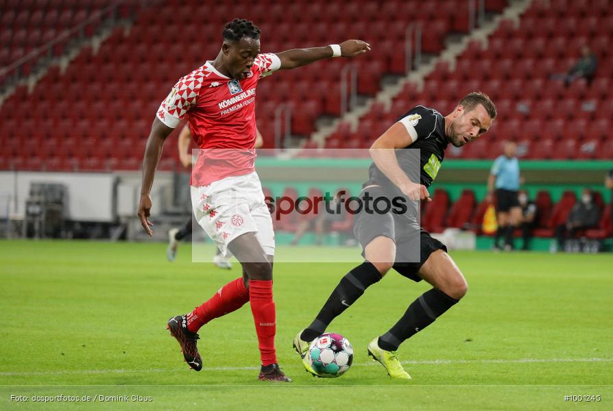 Corona, TSV Havelse, 1. FSV Mainz 05, DFB-Pokal, DFL, Bundesliga, Voetball, Sport, Saison 2020/2021, Le Football, Germany, Futbol, Fussball, Fotball, Deutschland, DFB, Calcio, Aktion, Action - Bild-ID: 1001245