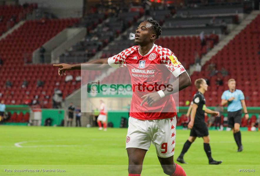 Corona, TSV Havelse, 1. FSV Mainz 05, DFB-Pokal, DFL, Bundesliga, Voetball, Sport, Saison 2020/2021, Le Football, Germany, Futbol, Fussball, Fotball, Deutschland, DFB, Calcio, Aktion, Action - Bild-ID: 1001248