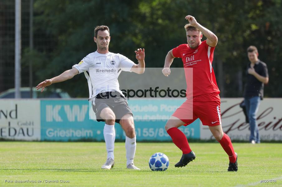 TuS Dietkirchen, SC Viktoria Griesheim, Hessenliga, Regionalsport, Voetball, Sport, Saison 2019/2020, Le Football, Germany, Futbol, Fussball, Fotball, Deutschland, DFB, Calcio, Aktion, Action - Bild-ID: 1001374