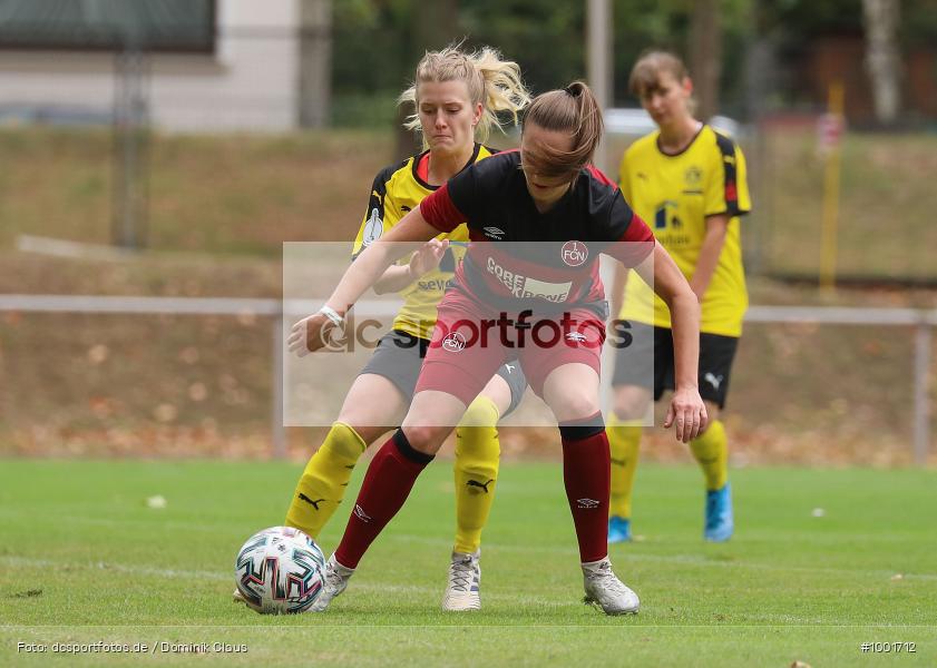 1.FC Nürnberg, SC Opel 06 Rüsselsheim, Frauen, Pokal, DFL, Bundesliga, Voetball, Sport, Saison 2020/2021, Le Football, Germany, Futbol, Fussball, Fotball, Deutschland, DFB, Calcio, Aktion, Action - Bild-ID: 1001712