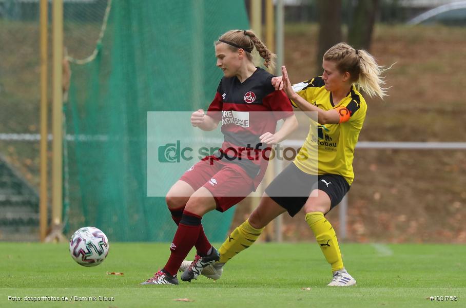 1.FC Nürnberg, SC Opel 06 Rüsselsheim, Frauen, Pokal, DFL, Bundesliga, Voetball, Sport, Saison 2020/2021, Le Football, Germany, Futbol, Fussball, Fotball, Deutschland, DFB, Calcio, Aktion, Action - Bild-ID: 1001758