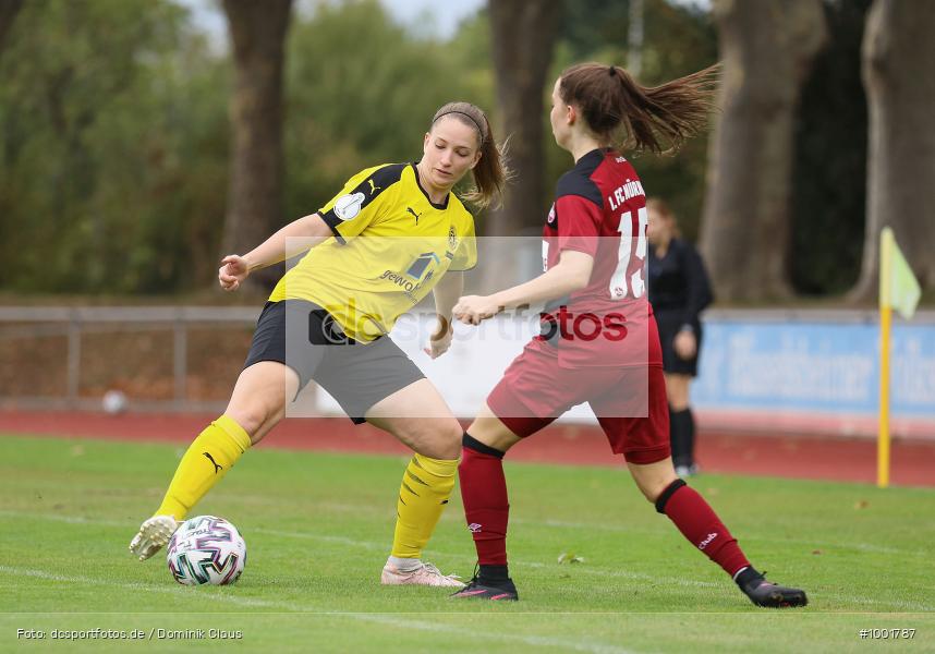 1.FC Nürnberg, SC Opel 06 Rüsselsheim, Frauen, Pokal, DFL, Bundesliga, Voetball, Sport, Saison 2020/2021, Le Football, Germany, Futbol, Fussball, Fotball, Deutschland, DFB, Calcio, Aktion, Action - Bild-ID: 1001787