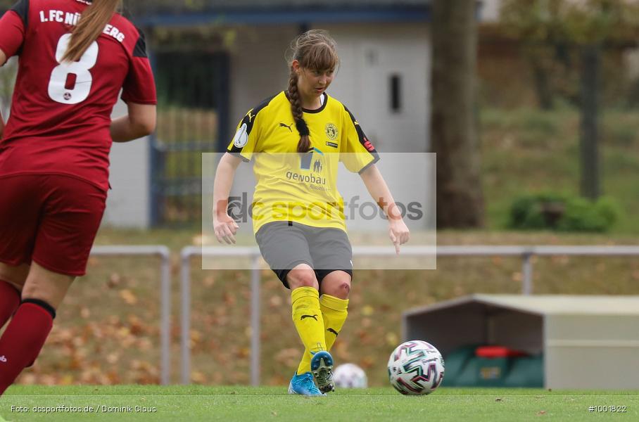 1.FC Nürnberg, SC Opel 06 Rüsselsheim, Frauen, Pokal, DFL, Bundesliga, Voetball, Sport, Saison 2020/2021, Le Football, Germany, Futbol, Fussball, Fotball, Deutschland, DFB, Calcio, Aktion, Action - Bild-ID: 1001822