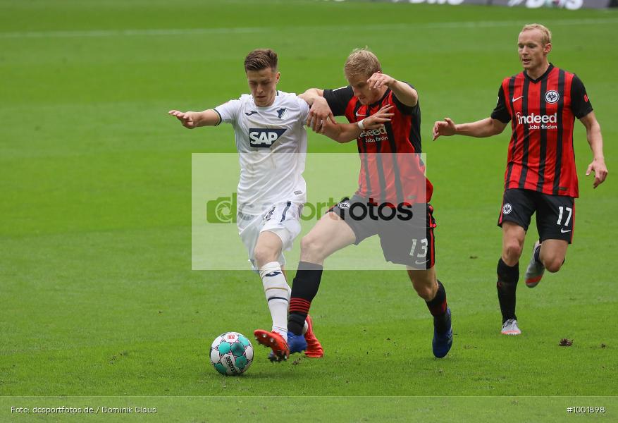 Christoph Baumgartner, Daichi Kamada, TSG Hoffenheim, Eintracht Frankfurt, DFL, Bundesliga, Voetball, Sport, Saison 2020/2021, Le Football, Germany, Futbol, Fussball, Fotball, Deutschland, DFB, Calcio, Aktion, Action - Bild-ID: 1001898