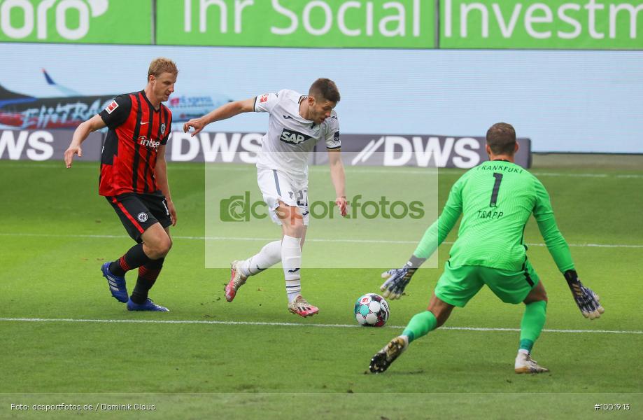 Christoph Baumgartner, Daichi Kamada, TSG Hoffenheim, Eintracht Frankfurt, DFL, Bundesliga, Voetball, Sport, Saison 2020/2021, Le Football, Germany, Futbol, Fussball, Fotball, Deutschland, DFB, Calcio, Aktion, Action - Bild-ID: 1001913