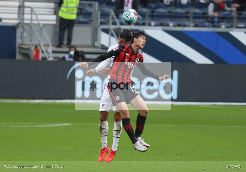 Christoph Baumgartner, Daichi Kamada, TSG Hoffenheim, Eintracht Frankfurt, DFL, Bundesliga, Voetball, Sport, Saison 2020/2021, Le Football, Germany, Futbol, Fussball, Fotball, Deutschland, DFB, Calcio, Aktion, Action - Bild-ID: 1001915