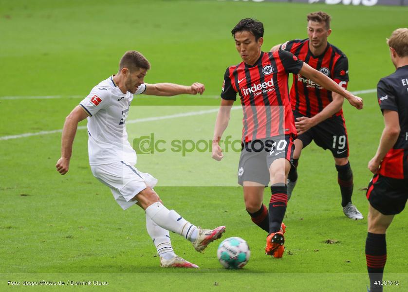 Christoph Baumgartner, Daichi Kamada, TSG Hoffenheim, Eintracht Frankfurt, DFL, Bundesliga, Voetball, Sport, Saison 2020/2021, Le Football, Germany, Futbol, Fussball, Fotball, Deutschland, DFB, Calcio, Aktion, Action - Bild-ID: 1001916