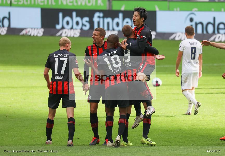 Christoph Baumgartner, Daichi Kamada, TSG Hoffenheim, Eintracht Frankfurt, DFL, Bundesliga, Voetball, Sport, Saison 2020/2021, Le Football, Germany, Futbol, Fussball, Fotball, Deutschland, DFB, Calcio, Aktion, Action - Bild-ID: 1001922
