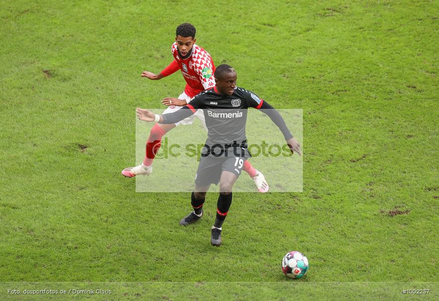 Ausbreitung Coronavirus /, 1.FSV Mainz, Bayer 04 Leverkusen, DFL, Bundesliga, Voetball, Sport, Saison 2020/2021, Le Football, Germany, Futbol, Fussball, Fotball, Deutschland, DFB, Calcio, Aktion, Action - Bild-ID: 1002237