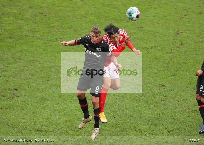 Ausbreitung Coronavirus /, 1.FSV Mainz, Bayer 04 Leverkusen, DFL, Bundesliga, Voetball, Sport, Saison 2020/2021, Le Football, Germany, Futbol, Fussball, Fotball, Deutschland, DFB, Calcio, Aktion, Action - Bild-ID: 1002267