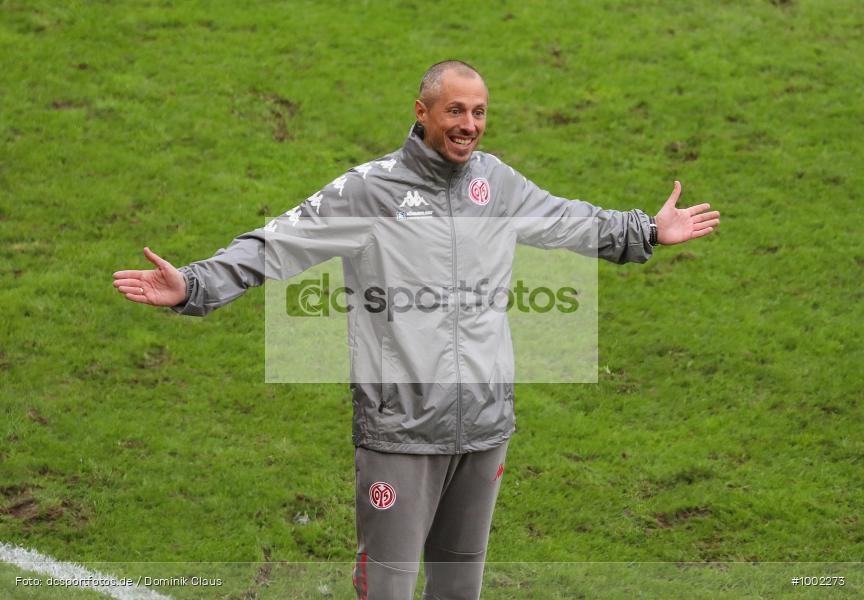 Ausbreitung Coronavirus /, 1.FSV Mainz, Bayer 04 Leverkusen, DFL, Bundesliga, Voetball, Sport, Saison 2020/2021, Le Football, Germany, Futbol, Fussball, Fotball, Deutschland, DFB, Calcio, Aktion, Action - Bild-ID: 1002273