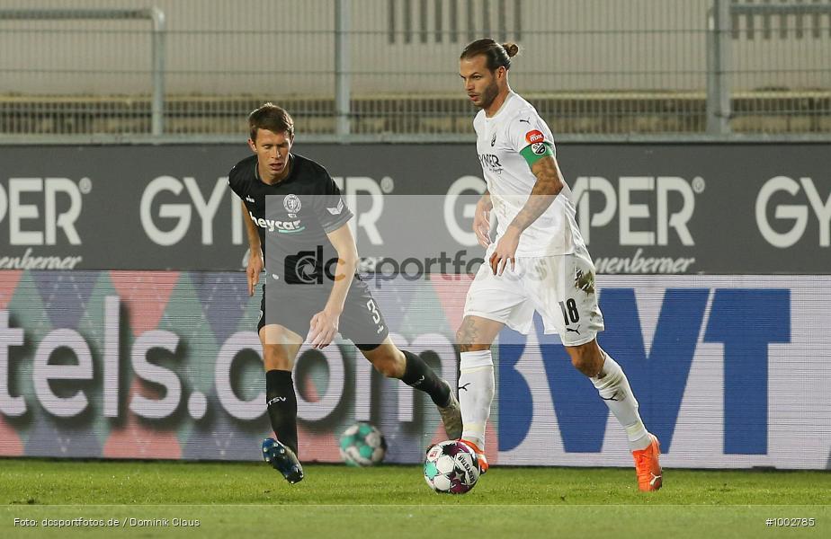 Eintracht Braunschweig, SV Sandhausen, 2. Bundesliga, Voetball, Sport, Saison 2020/2021, Le Football, Germany, Futbol, Fussball, Fotball, Deutschland, DFB, Calcio, Aktion, Action - Bild-ID: 1002785