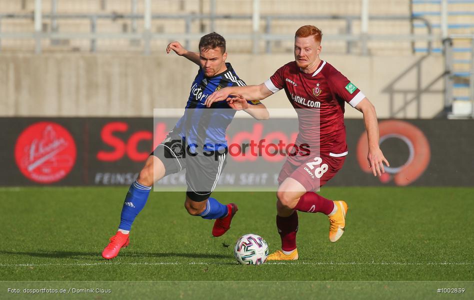 SG Dynamo Dresden, 1. FC Saarbrücken, 3. Liga, Voetball, Sport, Saison 2020/2021, Le Football, Germany, Futbol, Fussball, Fotball, Deutschland, DFB, Calcio, Aktion, Action - Bild-ID: 1002839