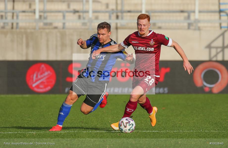 SG Dynamo Dresden, 1. FC Saarbrücken, 3. Liga, Voetball, Sport, Saison 2020/2021, Le Football, Germany, Futbol, Fussball, Fotball, Deutschland, DFB, Calcio, Aktion, Action - Bild-ID: 1002840