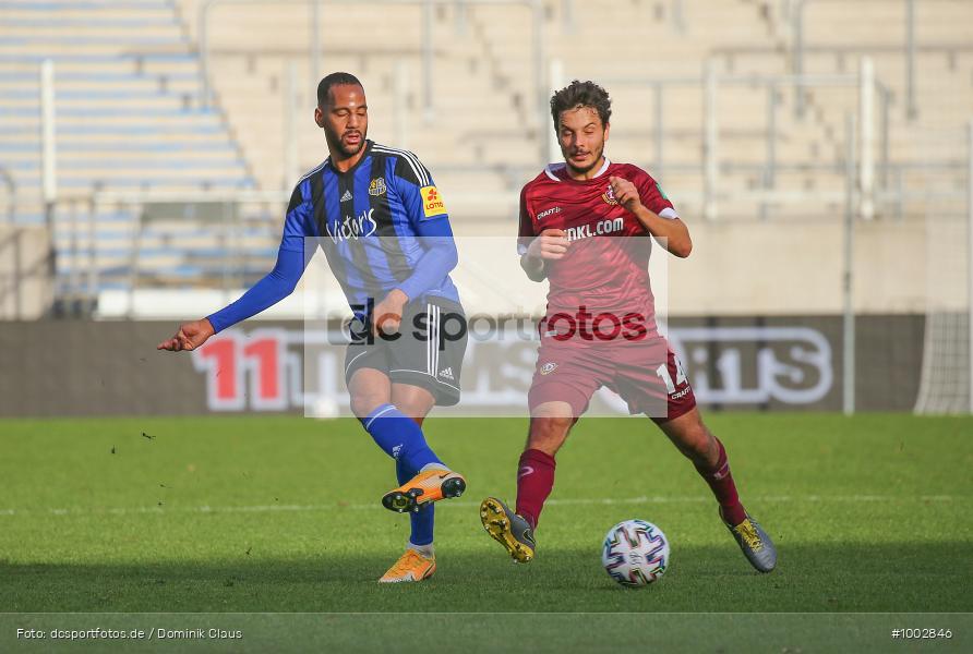 SG Dynamo Dresden, 1. FC Saarbrücken, 3. Liga, Voetball, Sport, Saison 2020/2021, Le Football, Germany, Futbol, Fussball, Fotball, Deutschland, DFB, Calcio, Aktion, Action - Bild-ID: 1002846