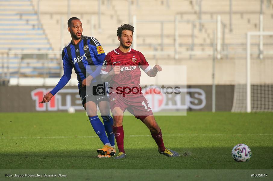 SG Dynamo Dresden, 1. FC Saarbrücken, 3. Liga, Voetball, Sport, Saison 2020/2021, Le Football, Germany, Futbol, Fussball, Fotball, Deutschland, DFB, Calcio, Aktion, Action - Bild-ID: 1002847