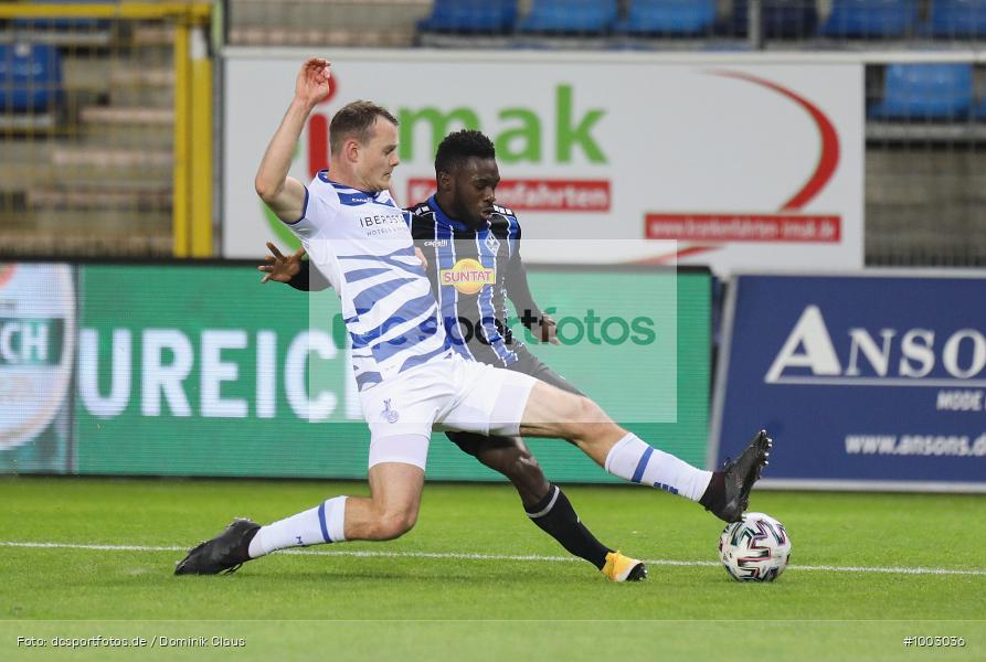 Geisterspiel, COVID-19, Pandemie, MSV Duisburg, SV Waldhof Mannheim, 3. Liga, Regionalsport, Voetball, Sport, Saison 2020/2021, Le Football, Germany, Futbol, Fussball, Fotball, Deutschland, DFB, Calcio, Aktion, Action - Bild-ID: 1003036