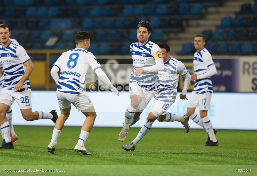 Geisterspiel, COVID-19, Pandemie, MSV Duisburg, SV Waldhof Mannheim, 3. Liga, Regionalsport, Voetball, Sport, Saison 2020/2021, Le Football, Germany, Futbol, Fussball, Fotball, Deutschland, DFB, Calcio, Aktion, Action - Bild-ID: 1003047