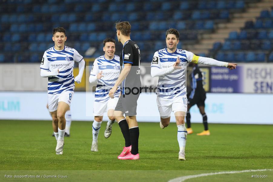 Geisterspiel, COVID-19, Pandemie, MSV Duisburg, SV Waldhof Mannheim, 3. Liga, Regionalsport, Voetball, Sport, Saison 2020/2021, Le Football, Germany, Futbol, Fussball, Fotball, Deutschland, DFB, Calcio, Aktion, Action - Bild-ID: 1003051