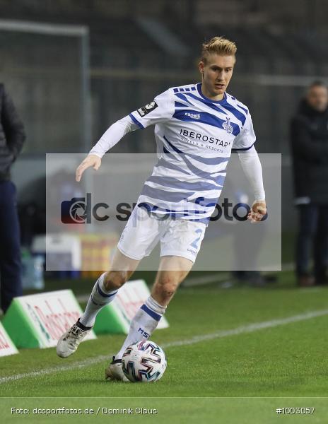 Geisterspiel, COVID-19, Pandemie, MSV Duisburg, SV Waldhof Mannheim, 3. Liga, Regionalsport, Voetball, Sport, Saison 2020/2021, Le Football, Germany, Futbol, Fussball, Fotball, Deutschland, DFB, Calcio, Aktion, Action - Bild-ID: 1003057