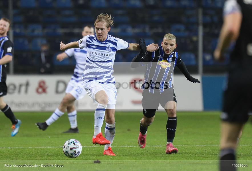 Geisterspiel, COVID-19, Pandemie, MSV Duisburg, SV Waldhof Mannheim, 3. Liga, Regionalsport, Voetball, Sport, Saison 2020/2021, Le Football, Germany, Futbol, Fussball, Fotball, Deutschland, DFB, Calcio, Aktion, Action - Bild-ID: 1003064