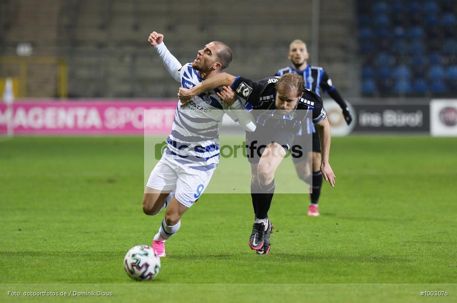 Geisterspiel, COVID-19, Pandemie, MSV Duisburg, SV Waldhof Mannheim, 3. Liga, Regionalsport, Voetball, Sport, Saison 2020/2021, Le Football, Germany, Futbol, Fussball, Fotball, Deutschland, DFB, Calcio, Aktion, Action - Bild-ID: 1003076