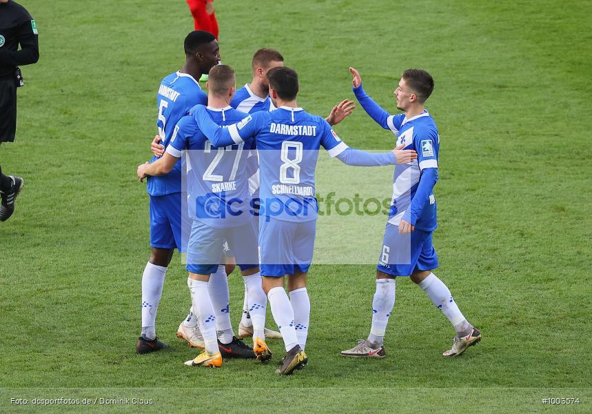 DFL, DFB, Merckstadion, SV98, Die Lilien, Corona Pandemie, Covid 19, Geisterspiel, Würzburger Kickers, SV Darmstadt 98, Fussball 2. Bundesliga, 2021, Saison 2020, 13. Spieltag, editorial, 2. bundesliga, spo, sport, fußball - Bild-ID: 1003574