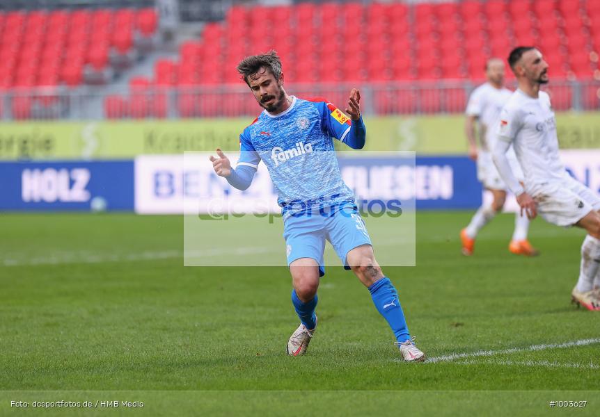 Geisterspiel, COVID-19, Pandemie, Holstein Kiel, SV Sandhausen, 2. Bundesliga, Regionalsport, Voetball, Sport, Saison 2020/2021, Le Football, Germany, Futbol, Fussball, Fotball, Deutschland, DFB, Calcio, Aktion, Action - Bild-ID: 1003627
