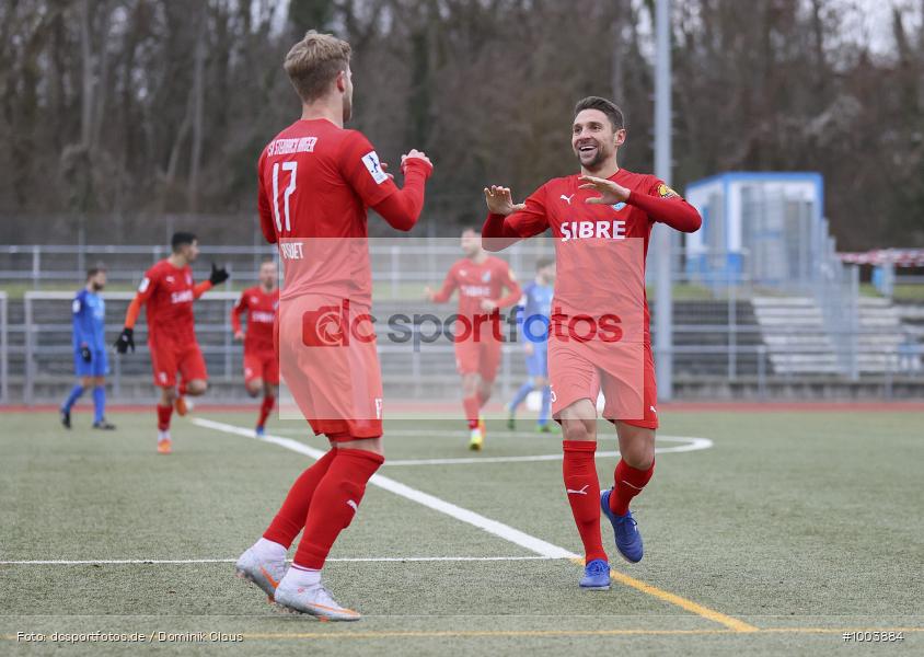Geisterspiel, COVID-19, Pandemie, TSV Steinbach Haiger, TSV Schott Mainz, Regionalliga Südwest, Regionalsport, Voetball, Sport, Saison 2020/2021, Le Football, Germany, Futbol, Fussball, Fotball, Deutschland, DFB, Calcio, Aktion, Action - Bild-ID: 1003884