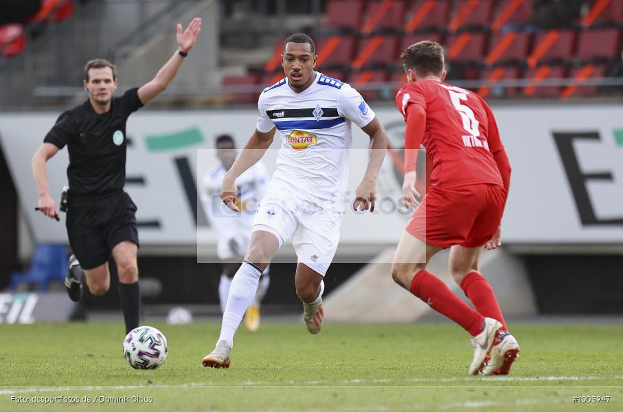 Geisterspiel, COVID-19, Pandemie, SV Waldhof Mannheim, FC Viktoria Köln, 3. Liga, Regionalsport, Voetball, Sport, Saison 2020/2021, Le Football, Germany, Futbol, Fussball, Fotball, Deutschland, DFB, Calcio, Aktion, Action - Bild-ID: 1003947