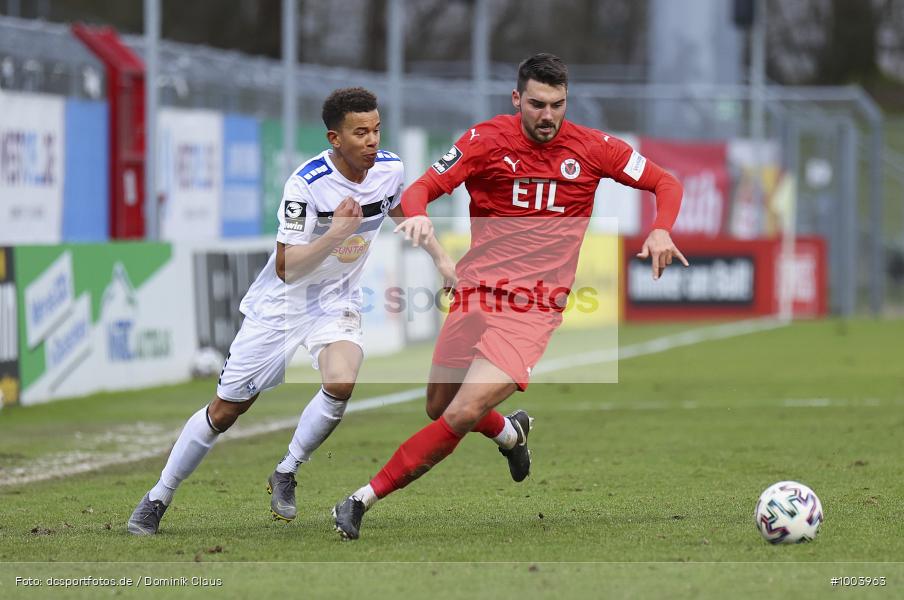Geisterspiel, COVID-19, Pandemie, SV Waldhof Mannheim, FC Viktoria Köln, 3. Liga, Regionalsport, Voetball, Sport, Saison 2020/2021, Le Football, Germany, Futbol, Fussball, Fotball, Deutschland, DFB, Calcio, Aktion, Action - Bild-ID: 1003963