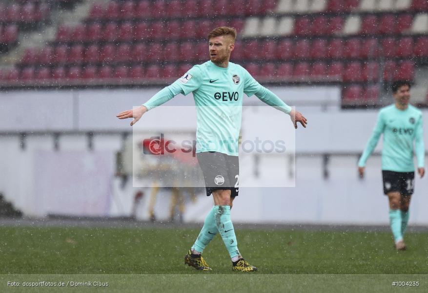 Geisterspiel, COVID-19, Pandemie, Kickers Offenbach, 1. FSV Mainz 05 U23, Regionalliga Südwest, Regionalsport, Voetball, Sport, Saison 2020/2021, Le Football, Germany, Futbol, Fussball, Fotball, Deutschland, DFB, Calcio, Aktion, Action - Bild-ID: 1004235
