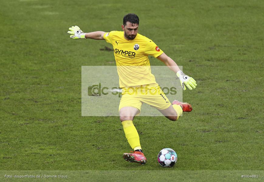 Geisterspiel, COVID-19, Pandemie, Fortuna Düsseldorf, SV Sandhausen, 2. Bundesliga, Regionalsport, Voetball, Sport, Saison 2020/2021, Le Football, Germany, Futbol, Fussball, Fotball, Deutschland, DFB, Calcio, Aktion, Action - Bild-ID: 1004882