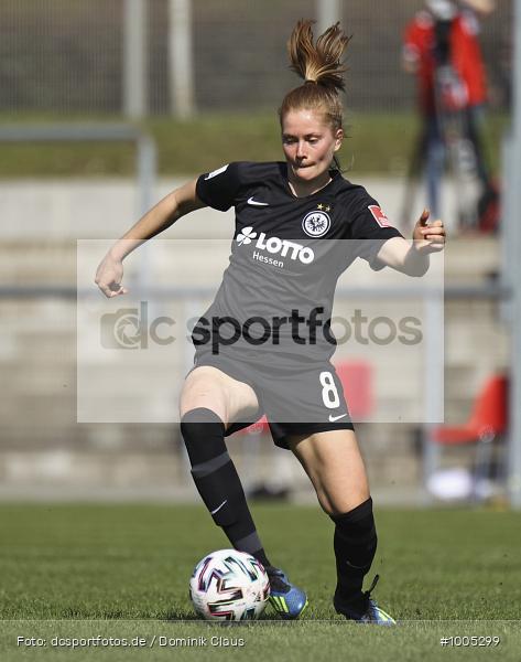 Geisterspiel, COVID-19, Pandemie, MSV Duisburg, Eintracht Frankfurt, Frauen, Frauen-Bundesliga, Flyeralarm, Voetball, Sport, Saison 2020/2021, Le Football, Germany, Futbol, Fussball, Fotball, Deutschland, DFB, Calcio, Aktion, Action - Bild-ID: 1005299