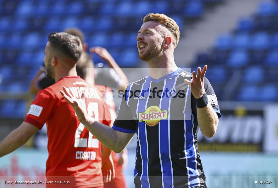 Geisterspiel, COVID-19, Pandemie, FSV Zwickau, SV Waldhof Mannheim, 3. Liga, Regionalsport, Voetball, Sport, Saison 2020/2021, Le Football, Germany, Futbol, Fussball, Fotball, Deutschland, DFB, Calcio, Aktion, Action - Bild-ID: 1005329