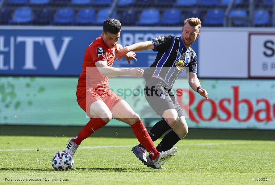 Geisterspiel, COVID-19, Pandemie, FSV Zwickau, SV Waldhof Mannheim, 3. Liga, Regionalsport, Voetball, Sport, Saison 2020/2021, Le Football, Germany, Futbol, Fussball, Fotball, Deutschland, DFB, Calcio, Aktion, Action - Bild-ID: 1005354