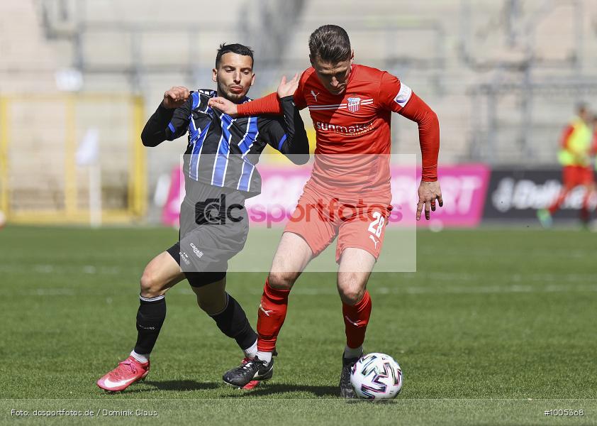 Geisterspiel, COVID-19, Pandemie, FSV Zwickau, SV Waldhof Mannheim, 3. Liga, Regionalsport, Voetball, Sport, Saison 2020/2021, Le Football, Germany, Futbol, Fussball, Fotball, Deutschland, DFB, Calcio, Aktion, Action - Bild-ID: 1005368