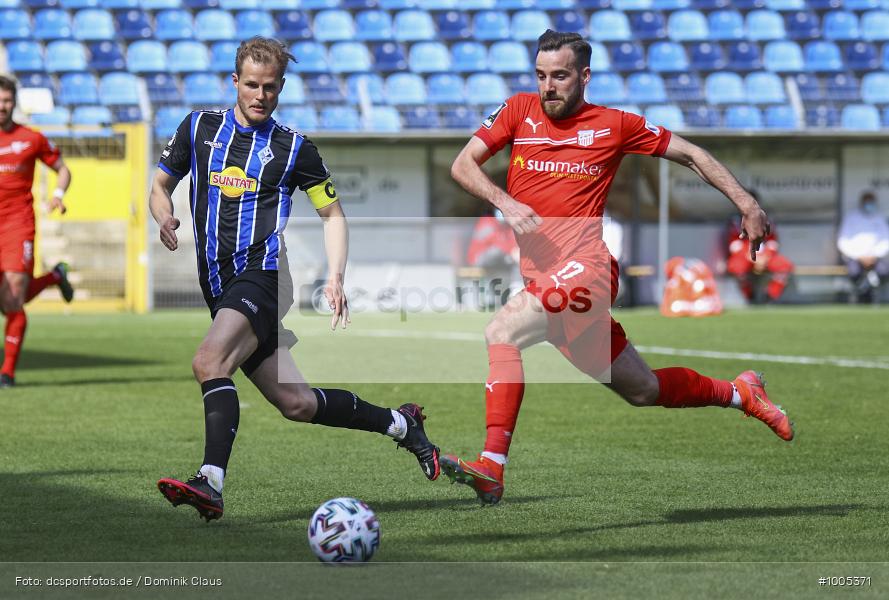 Geisterspiel, COVID-19, Pandemie, FSV Zwickau, SV Waldhof Mannheim, 3. Liga, Regionalsport, Voetball, Sport, Saison 2020/2021, Le Football, Germany, Futbol, Fussball, Fotball, Deutschland, DFB, Calcio, Aktion, Action - Bild-ID: 1005371