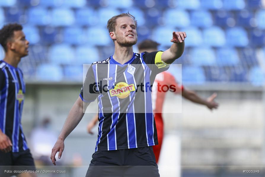 Geisterspiel, COVID-19, Pandemie, FSV Zwickau, SV Waldhof Mannheim, 3. Liga, Regionalsport, Voetball, Sport, Saison 2020/2021, Le Football, Germany, Futbol, Fussball, Fotball, Deutschland, DFB, Calcio, Aktion, Action - Bild-ID: 1005398