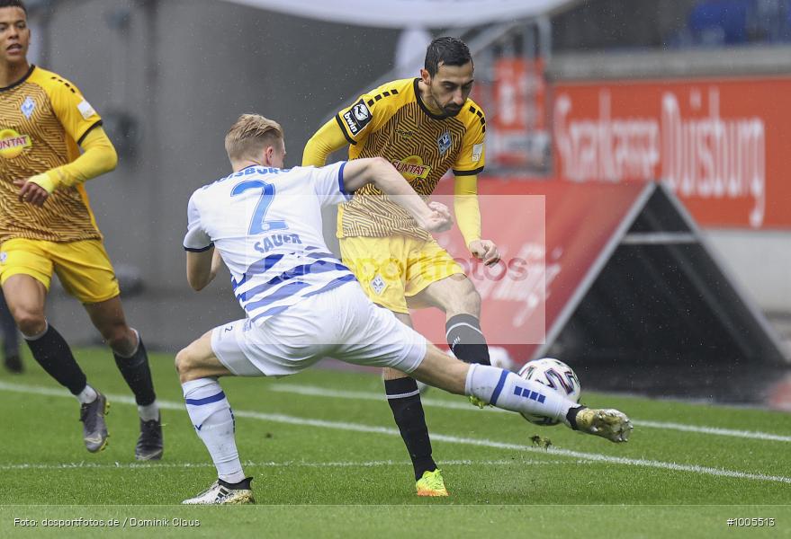 Geisterspiel, COVID-19, Pandemie, SV Waldhof Mannheim , MSV Duisburg, 3. Liga, Regionalsport, Voetball, Sport, Saison 2020/2021, Le Football, Germany, Futbol, Fussball, Fotball, Deutschland, DFB, Calcio, Aktion, Action - Bild-ID: 1005513