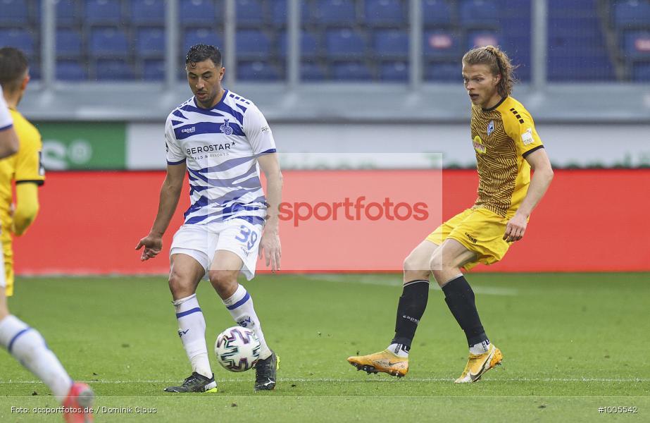 Geisterspiel, COVID-19, Pandemie, SV Waldhof Mannheim , MSV Duisburg, 3. Liga, Regionalsport, Voetball, Sport, Saison 2020/2021, Le Football, Germany, Futbol, Fussball, Fotball, Deutschland, DFB, Calcio, Aktion, Action - Bild-ID: 1005542