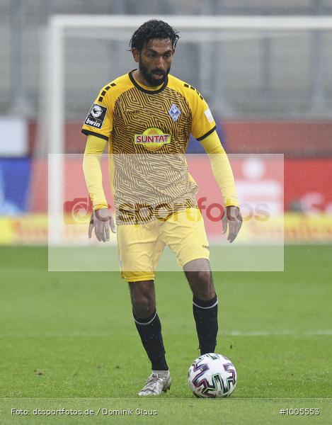 Geisterspiel, COVID-19, Pandemie, SV Waldhof Mannheim , MSV Duisburg, 3. Liga, Regionalsport, Voetball, Sport, Saison 2020/2021, Le Football, Germany, Futbol, Fussball, Fotball, Deutschland, DFB, Calcio, Aktion, Action - Bild-ID: 1005553