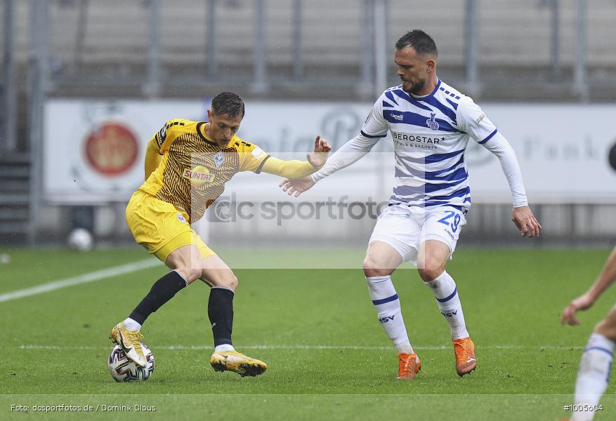 Geisterspiel, COVID-19, Pandemie, SV Waldhof Mannheim , MSV Duisburg, 3. Liga, Regionalsport, Voetball, Sport, Saison 2020/2021, Le Football, Germany, Futbol, Fussball, Fotball, Deutschland, DFB, Calcio, Aktion, Action - Bild-ID: 1005604