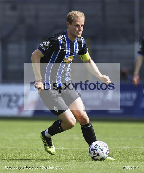 Geisterspiel, COVID-19, Pandemie, SV Waldhof Mannheim , 3. Liga, Regionalsport, Voetball, Sport, Saison 2020/2021, Le Football, Germany, Futbol, Fussball, Fotball, Deutschland, DFB, Calcio, Aktion, Action - Bild-ID: 1006049
