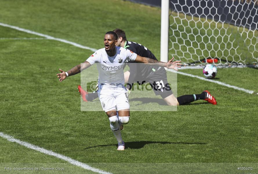 Geisterspiel, COVID-19, Pandemie, Hannover 96, SV Sandhausen, 2. Bundesliga, Regionalsport, Voetball, Sport, Saison 2020/2021, Le Football, Germany, Futbol, Fussball, Fotball, Deutschland, DFB, Calcio, Aktion, Action - Bild-ID: 1006212