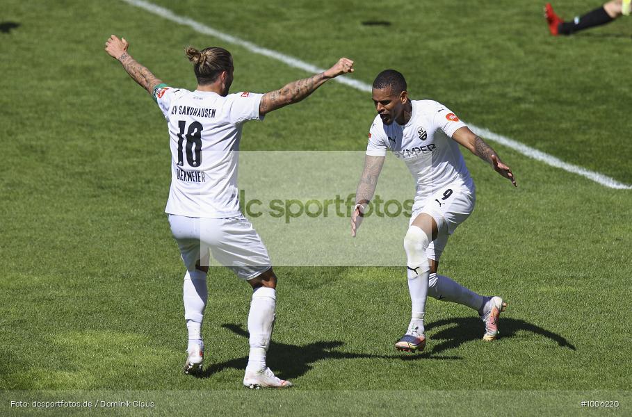 Geisterspiel, COVID-19, Pandemie, Hannover 96, SV Sandhausen, 2. Bundesliga, Regionalsport, Voetball, Sport, Saison 2020/2021, Le Football, Germany, Futbol, Fussball, Fotball, Deutschland, DFB, Calcio, Aktion, Action - Bild-ID: 1006220